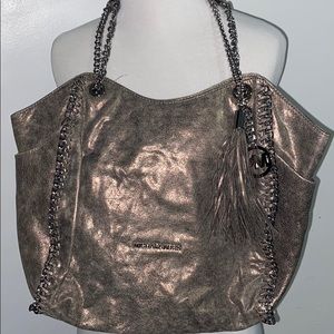 Michael Kors Chelsea Large  Leather Shoulder Tote